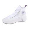 Plateausneaker CONVERSE "CHUCK TAYLOR ALL STAR MOVE CANVAS PLATFORM HI", Gr. 38, weiß, Textil, sportlich, Schuhe