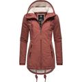 Winterjacke RAGWEAR "Zuzka Winter" Gr. S (36), orange (terra) Damen Jacken Lange