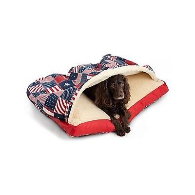 Snoozer Pet Products Rectangle Indoor & Outdoor Cozy Cave Dog & Cat Bed, Multi, X-Large