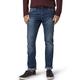 Straight-Jeans TOM TAILOR DENIM "AEDAN" Gr. 32, Länge 34, blau (mid blue) Herren Jeans Straight Fit