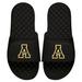 ISlide Black Appalachian State Mountaineers Primary Logo Slide Sandals