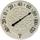 Infinity Instruments Blanc Fleur Indoor/Outdoor Thermometer, 15 Round, Antique White (13377ST) | Quill