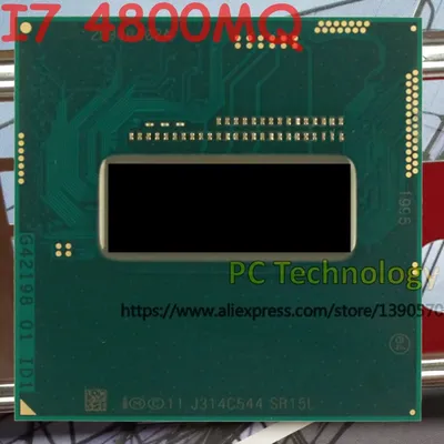 Processeur Intel Core I7 4800MQ SR15L I7-4800MQ 2.7GHz-3.7GHz 4M Quad core compatible