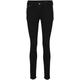 Skinny-fit-Jeans TOM TAILOR DENIM "JONA" Gr. 26, Länge 32, schwarz (clean dark stone black denim) Damen Jeans Röhrenjeans