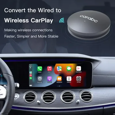 Apple Carplay Dongle USB Plug and Play sans fil kit automatique Android pour Mazda Mercedes Audi
