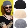 Bonnet unisexe sans bord K-pop coréen pour hommes et femmes bonnet Skull Cap Cool Pumkin Hip Hop