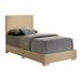 LYKE Home Aston Beige Upholstered bed