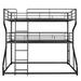 Full XL over Twin XL over Queen Size Triple Bunk Bed