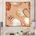 Wrought Studio™ Mid Century Earth Tones Element III - Mid-Century Modern Canvas Art Print Canvas in Brown/Orange/White | Wayfair