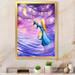 Harriet Bee Magical Night w/ Skies - Children"s Art Canvas Wall Decor Canvas in Blue/Indigo/Yellow | 12 H x 8 W x 1 D in | Wayfair