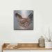 August Grove® Luxe Metal Art 'Chicken 9' By Renee Gould, Metal W Chicken 9 by - Painting on Metal in Brown/Gray | 12 H x 12 W x 0.13 D in | Wayfair