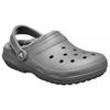 Crocs - Classic Lined Clog - Sandalen US M4/W6 | EU 36-37 grau