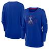 New England Patriots Nike Historic Dri Fit Drop Shoulder Crew – Damen