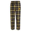 Men's Concepts Sport Black/Gold Rowan Profs Ultimate Flannel Pants