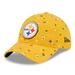 Women's New Era Gold Pittsburgh Steelers Floral 9TWENTY Adjustable Hat