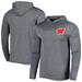 Men's Champion Gray Wisconsin Badgers Hoodie Long Sleeve T-Shirt