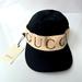 Gucci Accessories | Gucci Logo Sweatband Baseball Cap (Nwt) | Color: Black | Size: Medium 36