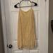 American Eagle Outfitters Dresses | American Eagle Yellow Flowered Dress | Color: White/Yellow | Size: L