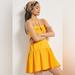 Anthropologie Dresses | Anthropologie Emily Halter Mini Dress | Color: Orange/Yellow | Size: Various