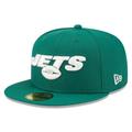 Men's New Era Green York Jets Elemental 59FIFTY Fitted Hat