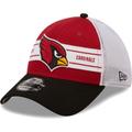 Men's New Era Cardinal/Black Arizona Cardinals Team Banded 39THIRTY Flex Hat