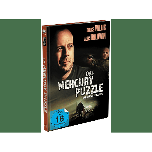 DAS MERCURY PUZZLE - 2-Disc Mediabook Cover C Limited 333 Edition (Blu-ray + DVD) Blu-ray DVD
