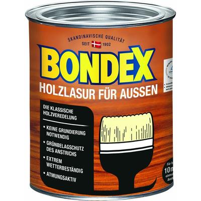 Holzlasur für Außen 750 ml rio palisander Lasur Holz Holzschutz Schutz - Bondex