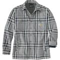 Carhartt Flannel Sherpa Lined Chemise, gris, taille 2XL