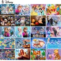 Peinture diamant Disney motif point de croix 5D broderie diamant «princesse de dessin animé Mickey