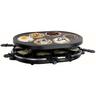 Macchina per raclette 8 persone 1200w e 6 mini-frittelle - doc188 Domoclip