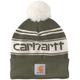 Carhartt Knit Cuffed Logo Beanie, grün