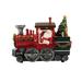 The Holiday Aisle® Christmas Village Accessory - Santa On Train Resin | 7.87 H x 4.72 W x 10.43 D in | Wayfair 20030E07A72C45508D35E12ECB9D01AB