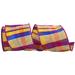 The Holiday Aisle® Plaid Ribbon Fabric in Blue/Indigo/Yellow | 4 H x 4 W x 4 D in | Wayfair 4D5E9CBD063E4C339CCD59D651C69FEE