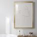 Ivy Bronx Portrait Sketch I Premium Framed Print - Ready To Hang 47201 Paper, Solid Wood in Black/Gray/White | 36.5 H x 26.5 W x 1 D in | Wayfair