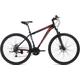 Mountainbike KS CYCLING "Catappa" Fahrräder Gr. 46 cm, 29 Zoll (73,66 cm), schwarz (schwarz, rot) Hardtail