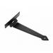 Black Iron T Strap Hinge 9" L Modern Arrow Tee Rust Resistant Wooden Cabinet Door or Gate Hinges with Screws Renovators Supply