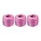 Polyester Nylon Plastic Rope Twine Household Bundled for Packing ,100m Pink 3Pcs