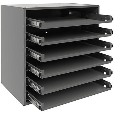 Durham Mfg 6-Compartment Small Steel Bearing Slide Rack 308B-95