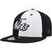 Men's New Era Black/White Brooklyn Nets Script Pinwheel 59FIFTY Fitted Hat