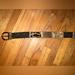 Michael Kors Accessories | Michael Kors Women's Leather Belt Multi Sm Mk Logo & Cheetah Print 554720 | Color: Brown/Tan | Size: Os