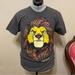 Disney Shirts | Disney The Lion King Gray Simba Mufasa Cotton T-Shirt Soft Graphic Tee Men’s Med | Color: Gray/Yellow | Size: M