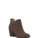 Lucky Brand Beetrix Bootie - Women's Accessories Shoes Boots Booties in Dark Brown, Size 9.5