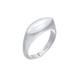 Elli PREMIUM - Siegelring Marquise Design 925 Silber rhodiniert Ringe Damen