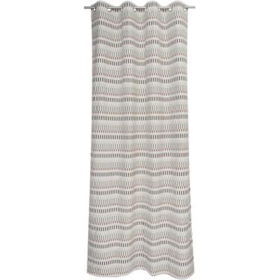Vorhang ESPRIT "Espen" Gr. 1, bunt (bunt, mehrfarbig, beige), B:140cm H:250cm, Polyester, Gardinen, hochwertiges Baumwoll-/Leinengewebe Image