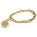 Women's Gold Saint Rose Golden Knights Charm Bracelet