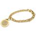 Women's Gold CU Denver Lynx Charm Bracelet