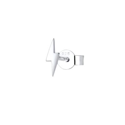 Elli - Single Ohrstecker Blitz 925 Silber Ohrringe Damen