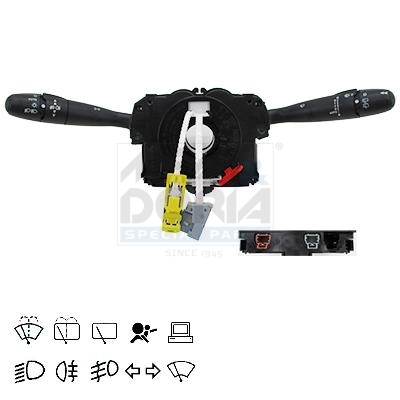 MEAT & DORIA Lenkstockschalter 20-polig für PEUGEOT CITROËN/PEUGEOT CITROËN 6242VC 98069802XT 96660117XT 23371 Image