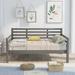 Solid Wood Full Size Daybed with Lines-57"x 79.5''