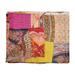 Taj Hotel Home Decor Kantha Silk Throw | 60"x90"